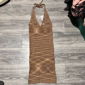 Wild fable knit halter dress- size small